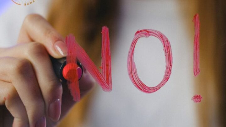 decir "no"
